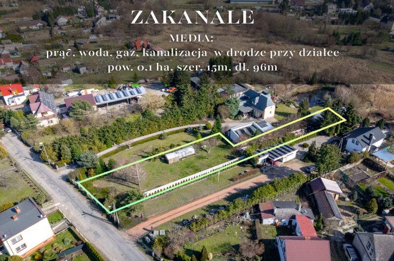 Działka sprzedaż Gorzów, Siedlice, 1000 m<sup>2</sup>