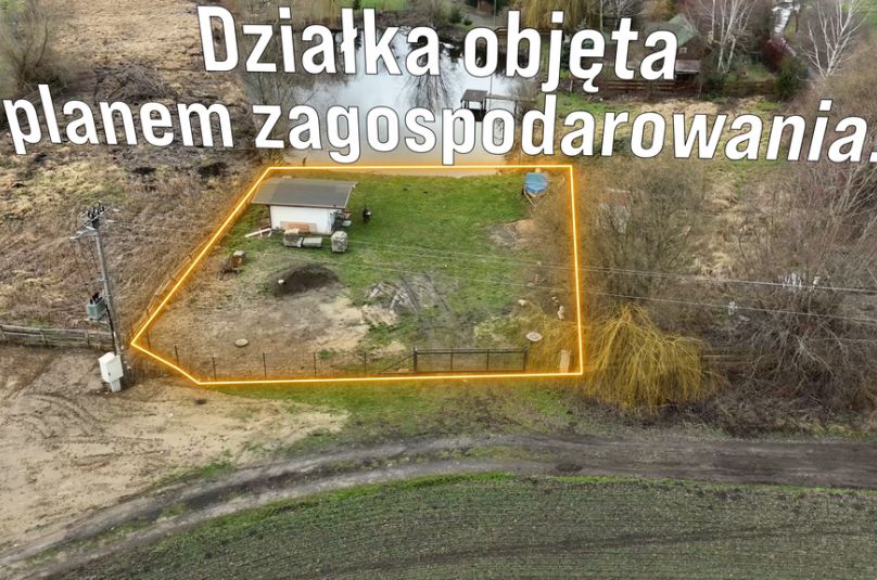 Działka sprzedaż Myślibórz, Dąbrowa, 744 m<sup>2</sup>